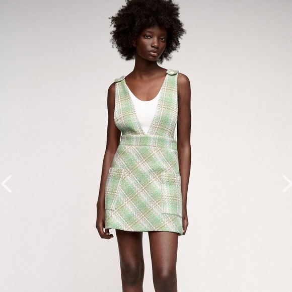 Zara Green Plaid Dress Gingham Plaid Dress Zara ZARA NEW WOMAN MIDI GINGHAM CHECK CUT-OUT Zara Green Plaid Dress Gingham Plaid Dress Zara ZARA NEW WOMAN MIDI GINGHAM CHECK CUT-OUT
